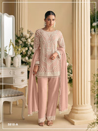 Georgette Semi Stitched Wedding Suits