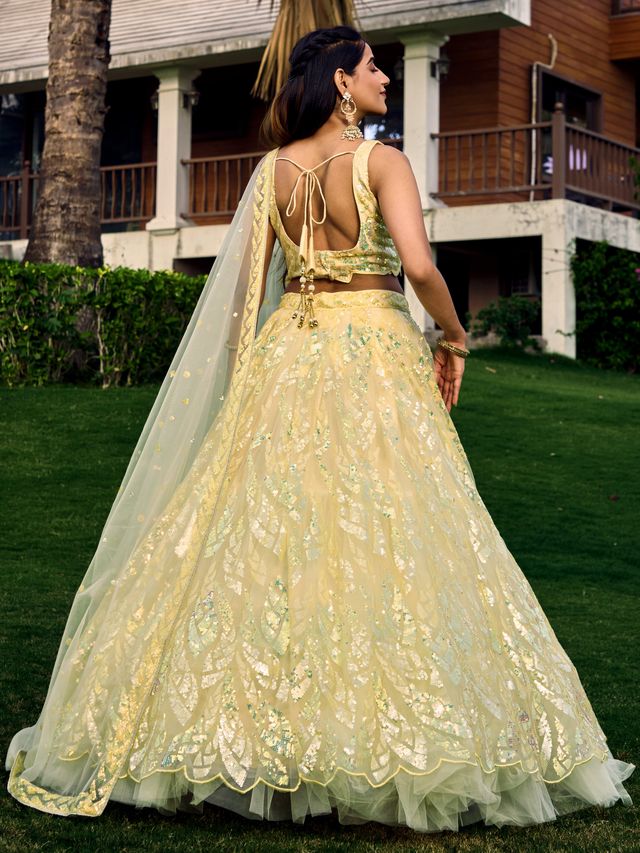 Elegant Designer Celebration Lehenga