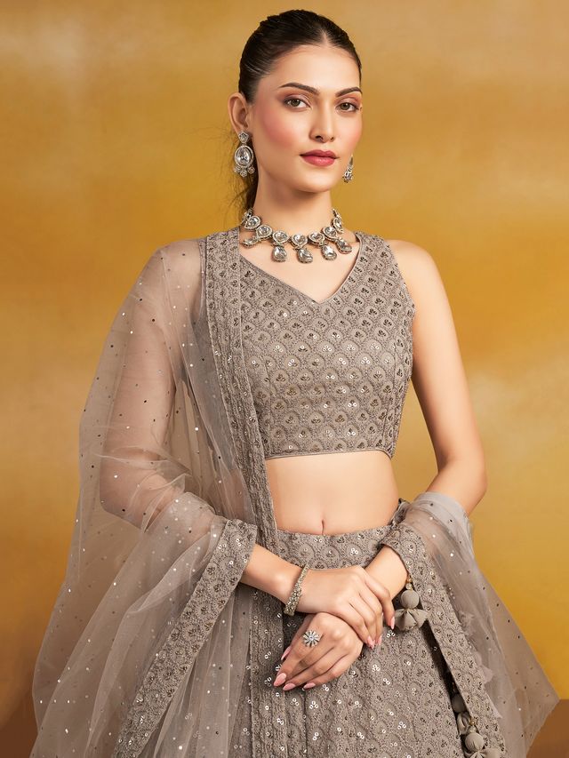 Elegant Designer Glam Lehenga