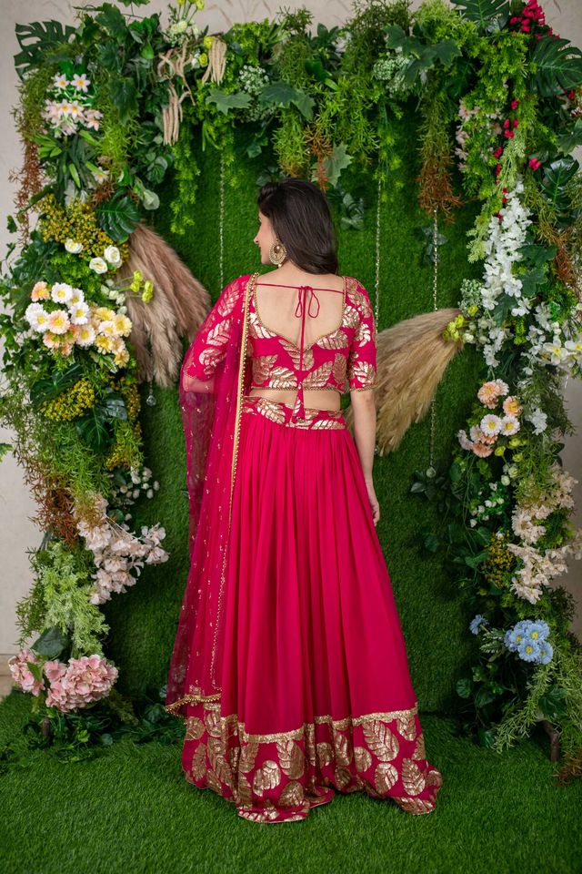Royal Floral Glam Lehenga