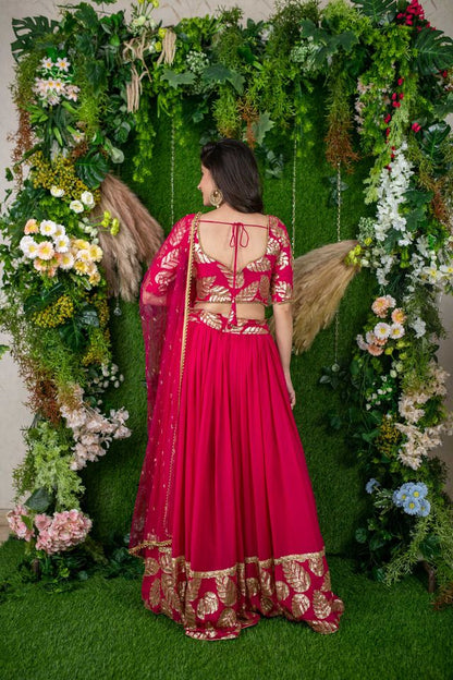 Royal Floral Glam Lehenga