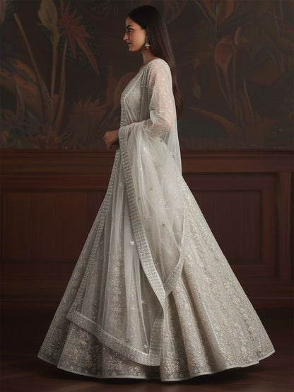 Luxury Floral Embroidery Lehenga