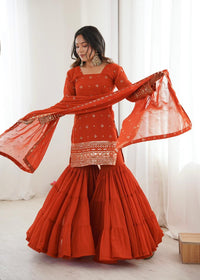 Trending sharara suit Latest sharara design New fashion ethnic wear