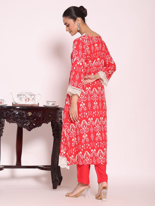 Pink Color Beautful Poly Silk Fabric Stylish Partywear Attire For Girls