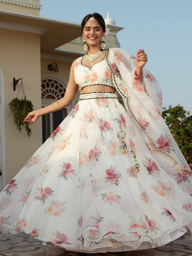 Premium Floral Wedding Lehenga