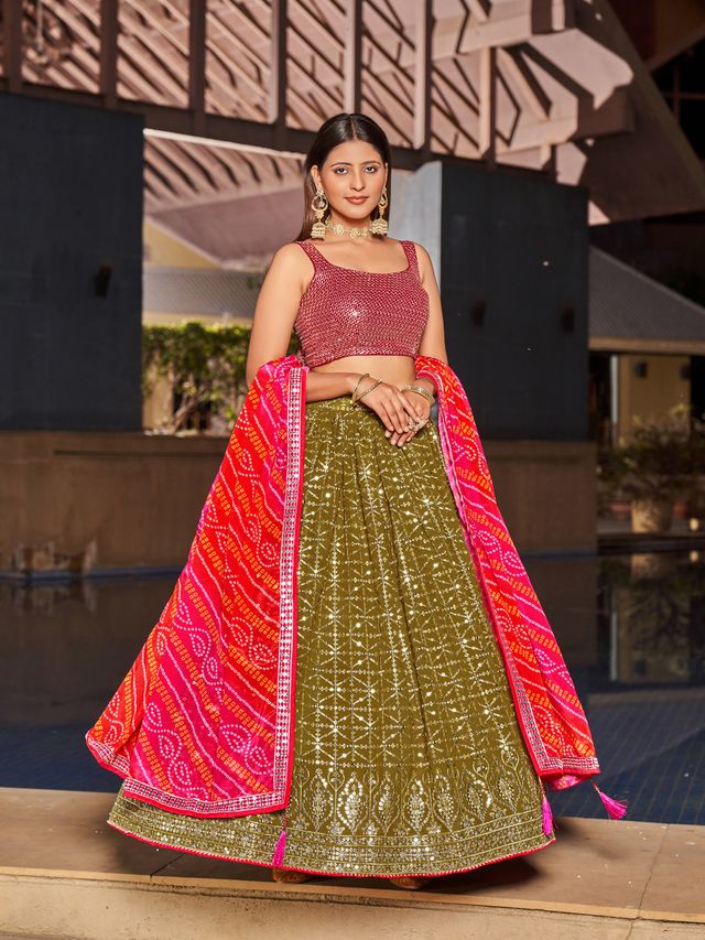 Designer Heritage Partywear Lehenga