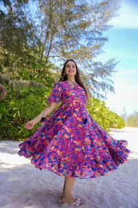 Readymade fancy gown collection  Purple
