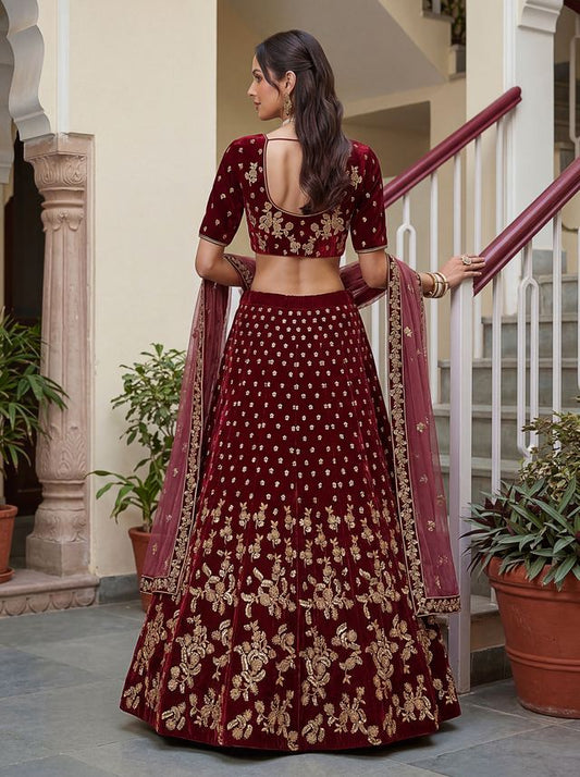 Royal Embroidered Heritage Lehenga