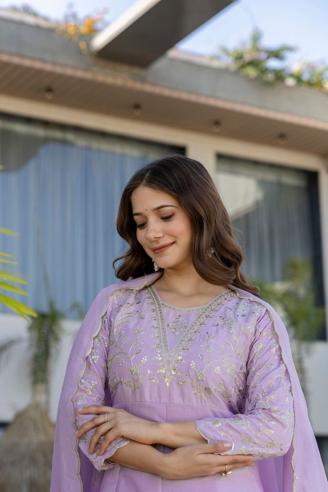 Pink Vichitra Silk Fabric Beautiful Graceful Ceremonial Kurta Set