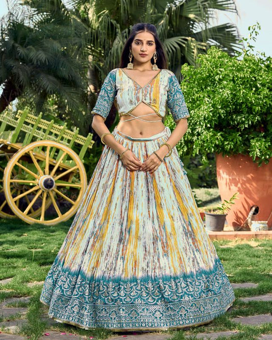 Premium Embroidered Designer Lehenga