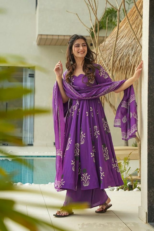 Festive gown collection Purple