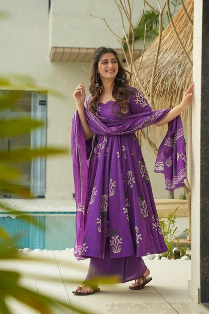 Festive gown collection Purple
