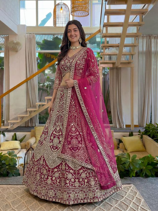 Grand Embroidered Occasion Lehenga