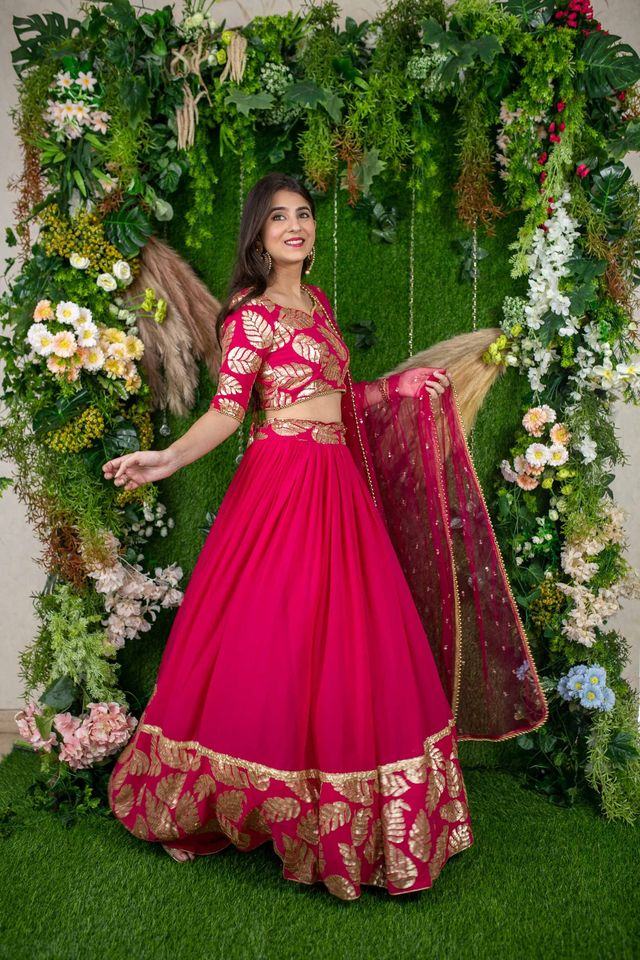 Royal Floral Glam Lehenga