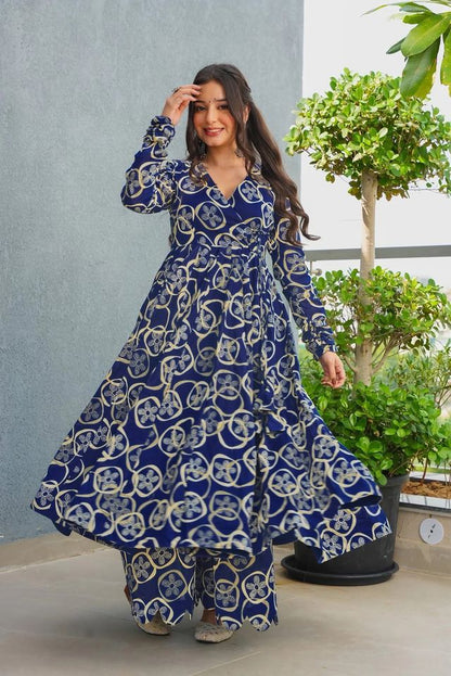Trendy Anarkali Suit Set   Festive & Party Wear