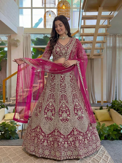 Grand Embroidered Occasion Lehenga