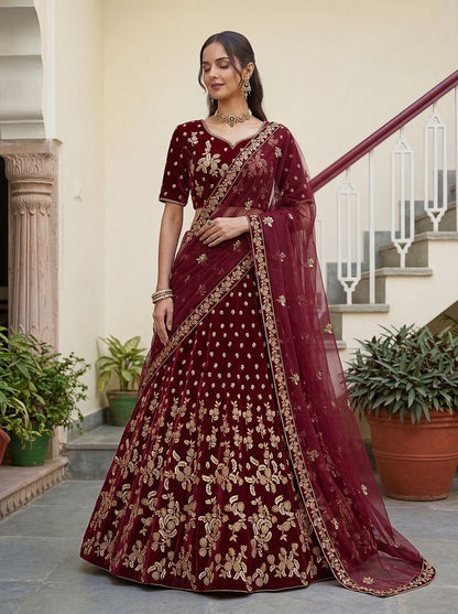 Royal Embroidered Heritage Lehenga