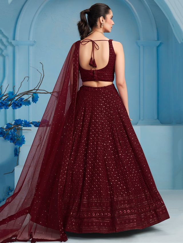 Elegant Floral Celebration Lehenga