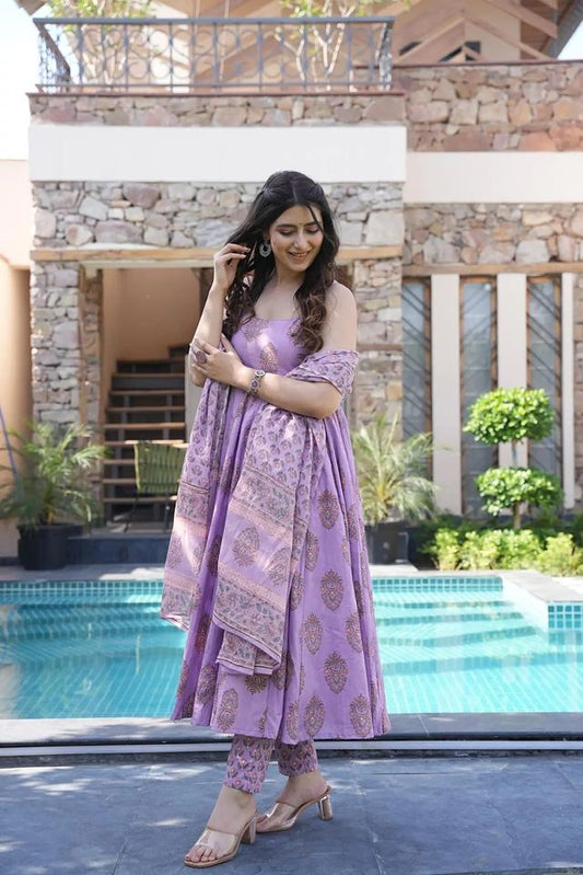 Elegant Party Wear Anarkali Dress