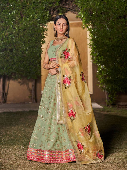 Royal Floral Fashion Lehenga