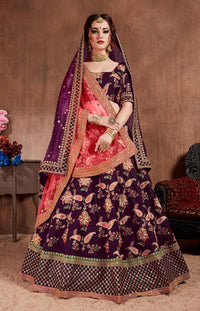 Grand Floral Heritage Lehenga