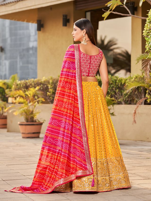 Royal Bloom Embroidered Lehenga