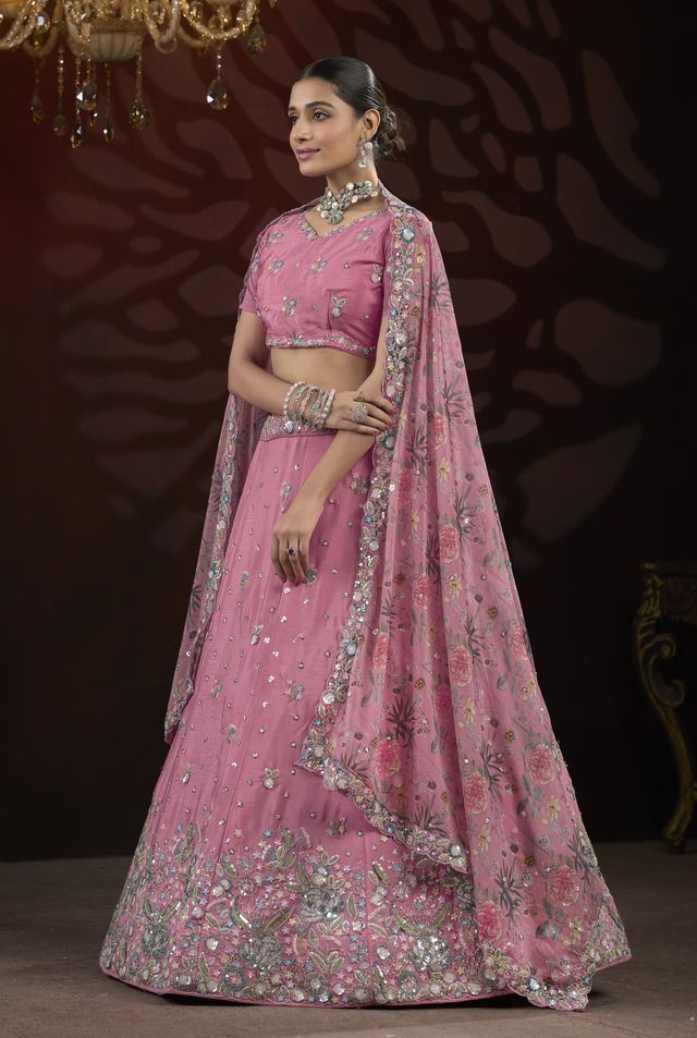 Royal Floral Pattern Lehenga