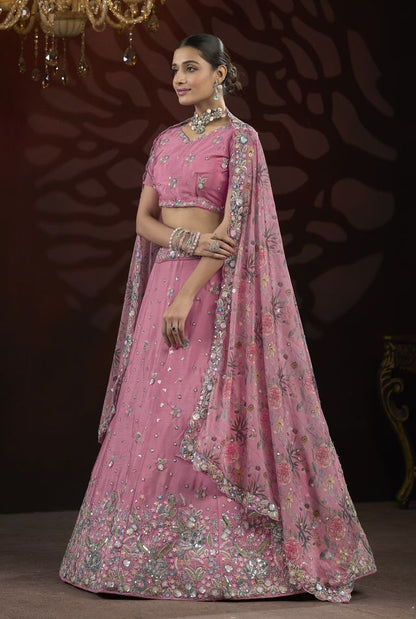 Royal Floral Pattern Lehenga