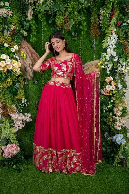 Royal Floral Glam Lehenga