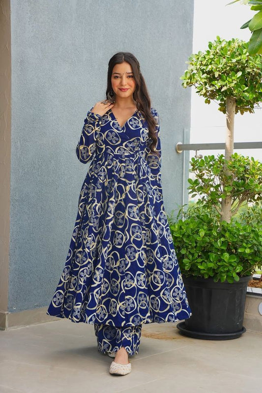 Trendy Anarkali Suit Set   Festive & Party Wear