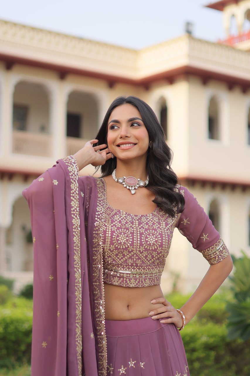 Wedding Designer Wedding Lehenga Set Style 037