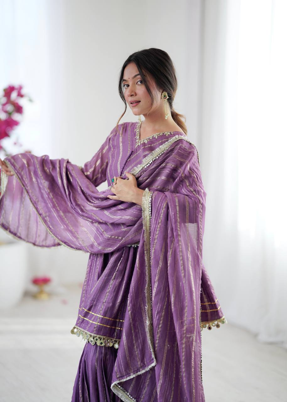 Party wear sharara suit