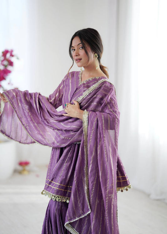 Party wear sharara suit