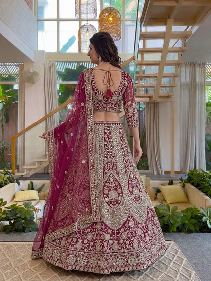 Grand Embroidered Occasion Lehenga