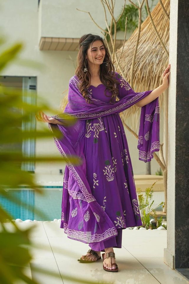 Festive gown collection Purple