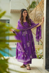 Festive gown collection Purple