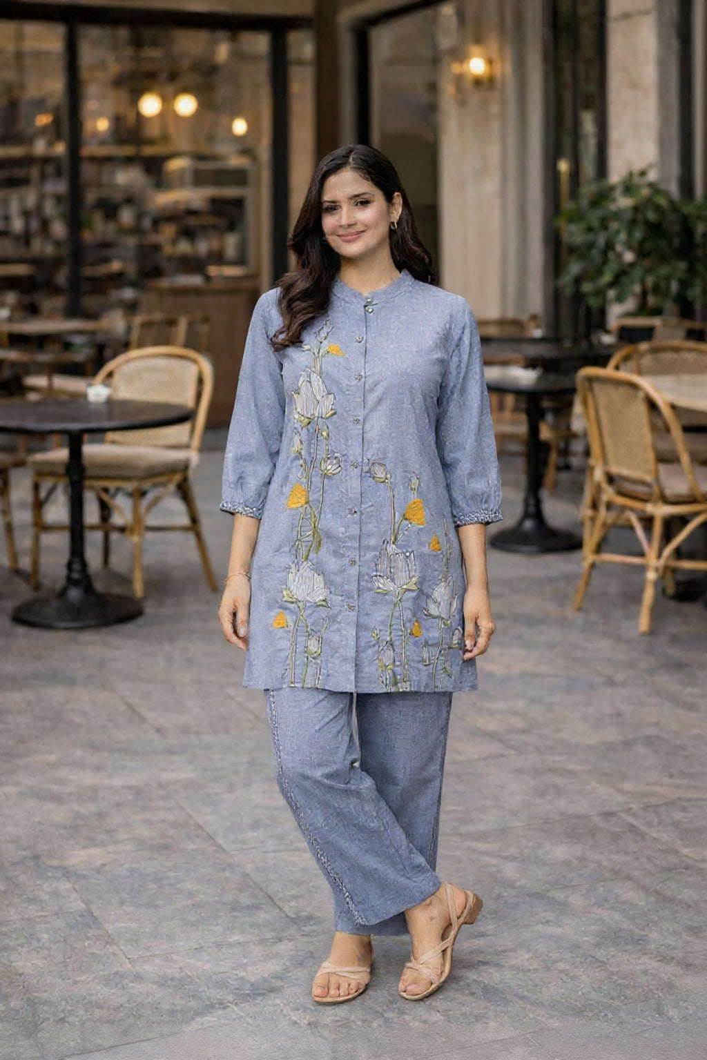 Cord Set CO-013 Lblue