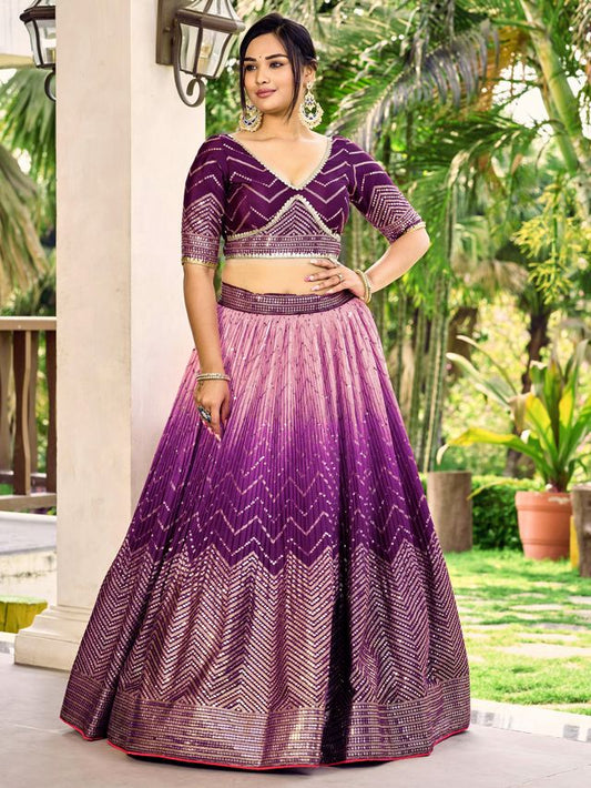 Grand Floral Designer Lehenga