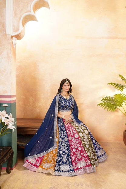 Royal Heritage Embroidered Lehenga Set