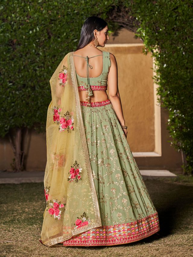 Royal Floral Fashion Lehenga