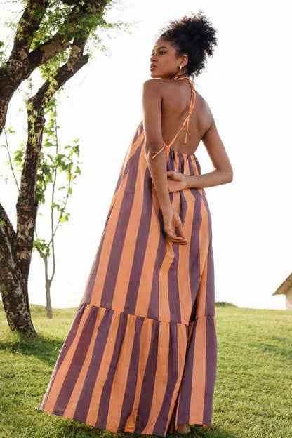 Orange Color Cambric Cotton Fabric Designer Partywear Gown For Trendy Girlie Looks