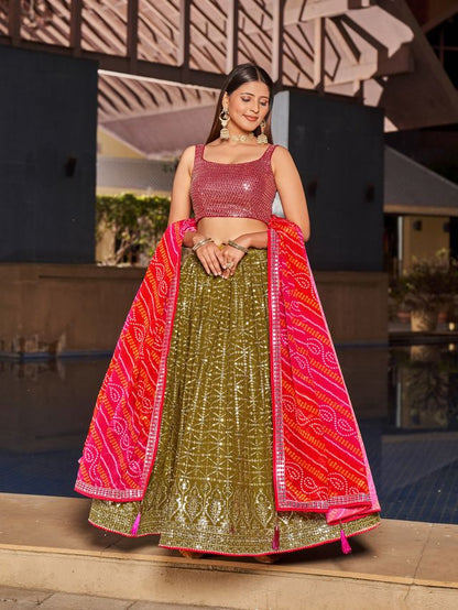 Designer Heritage Partywear Lehenga