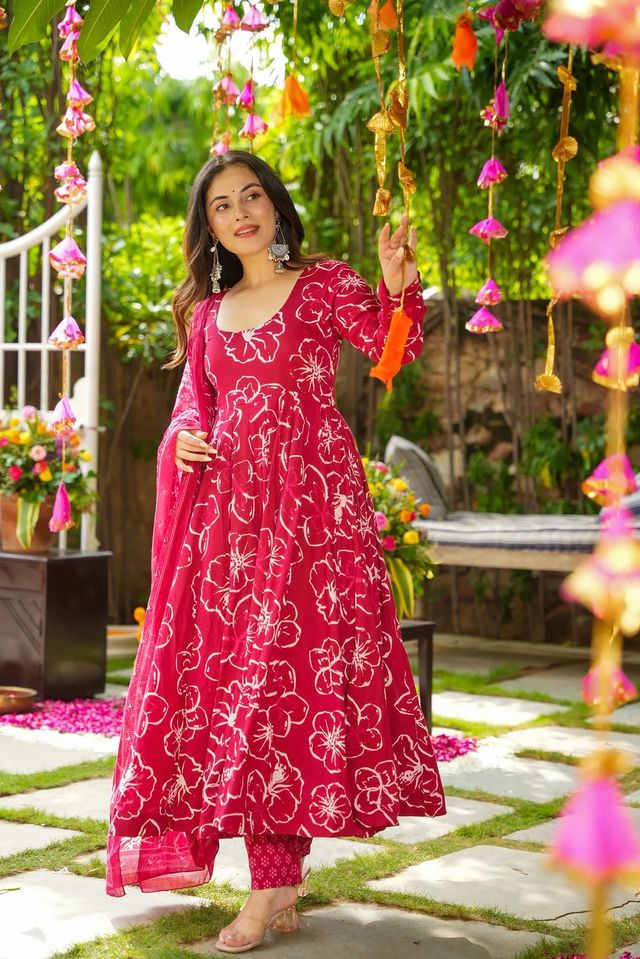 Traditional Festive Wear Anarkali Suit
