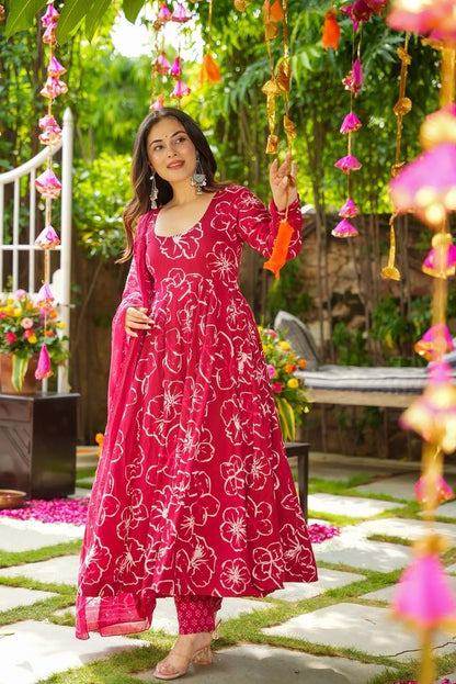 Traditional Festive Wear Anarkali Suit