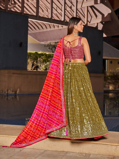Designer Heritage Partywear Lehenga